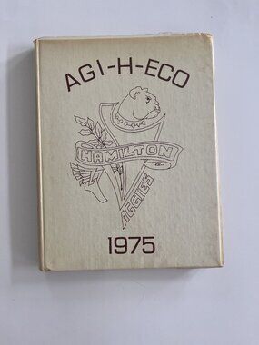 1975 Agi-H-Eco Hamilton High School Hamilton, Alabama Yearbook